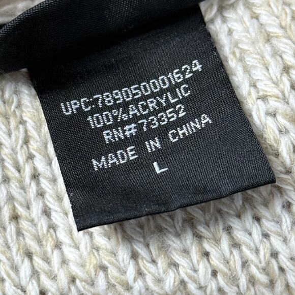 Vintage 90s Y2k Babydoll Cardigan Sweater Gloomy Coquette Cottage Vanilla Girl L - Picture 5 of 7